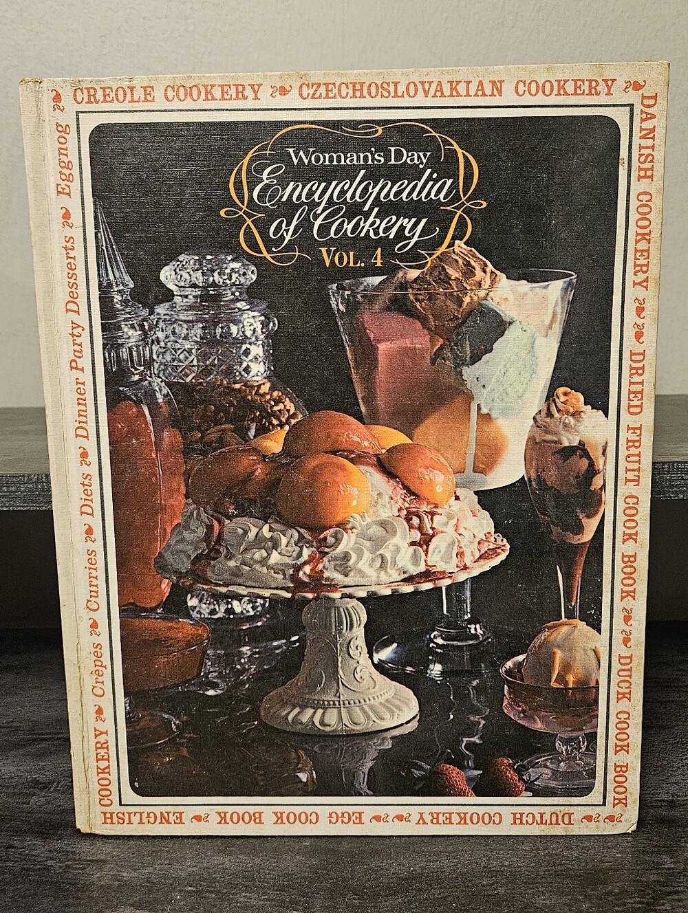 Vintage 1966 Woman's Day Encyclopedia of Cookery Vol 4 Hardcover